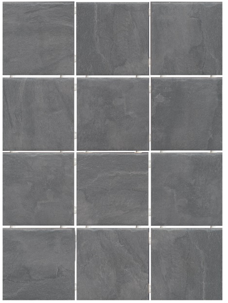 Дегре серый темный, полотно 40x30 из 12 частей 9,9x9,9