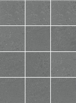Матрикс серый тёмный, полотно 39,8х29,8 из 12 частей 9,8x9,8