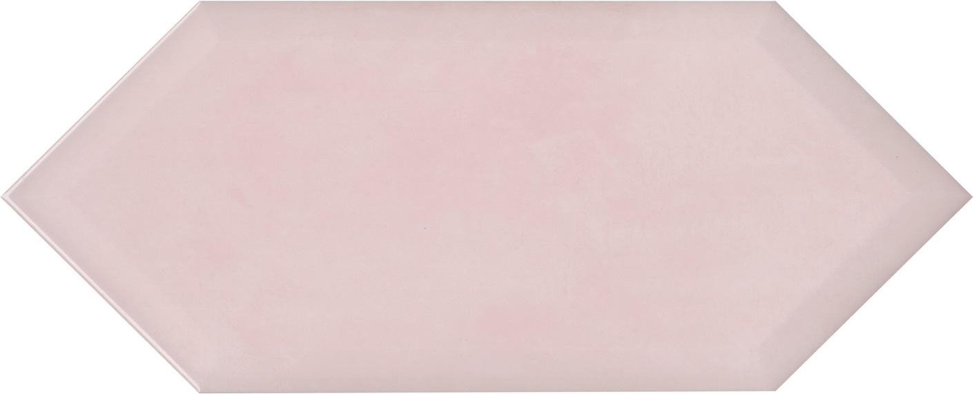 35024 Фурнаш грань розовый светлый глянцевый 14x34 Kerama Marazzi