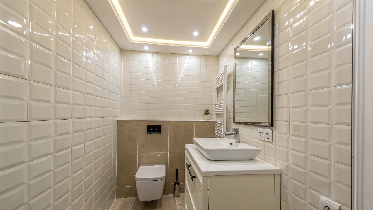 Проблемы традиционных потолков в ванных