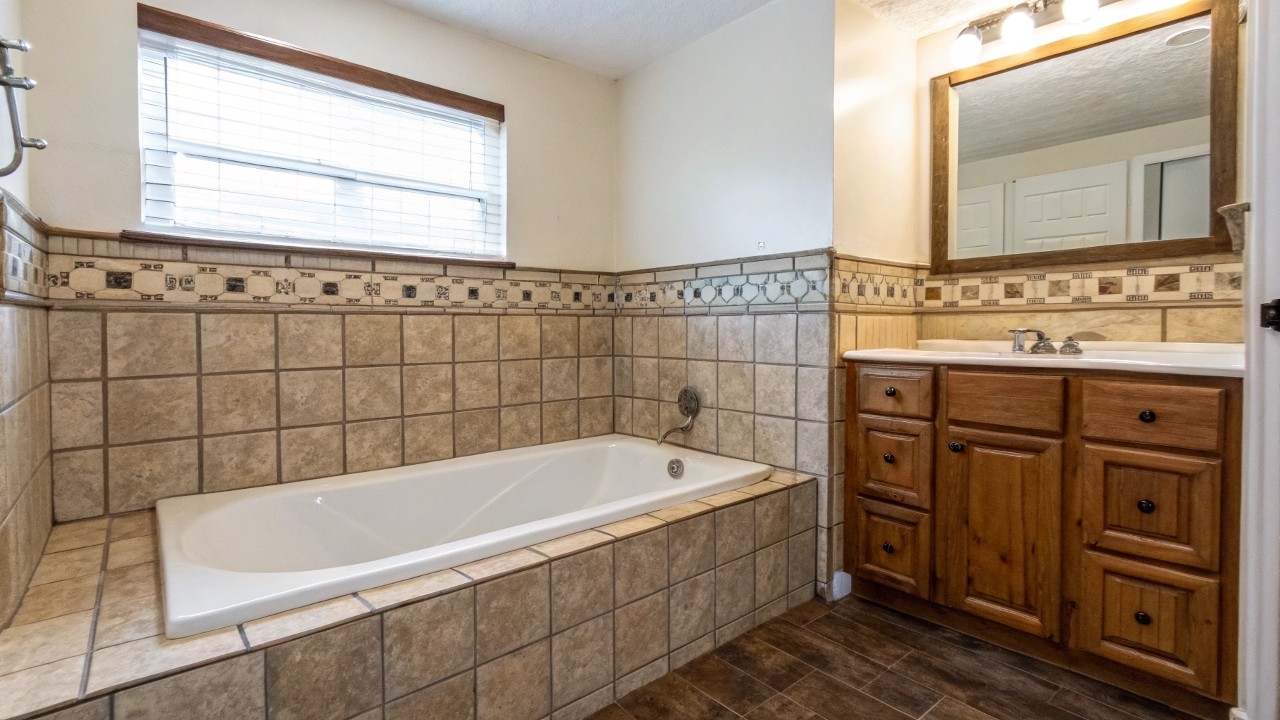 Аргументы «против» укладки плитки под ванну