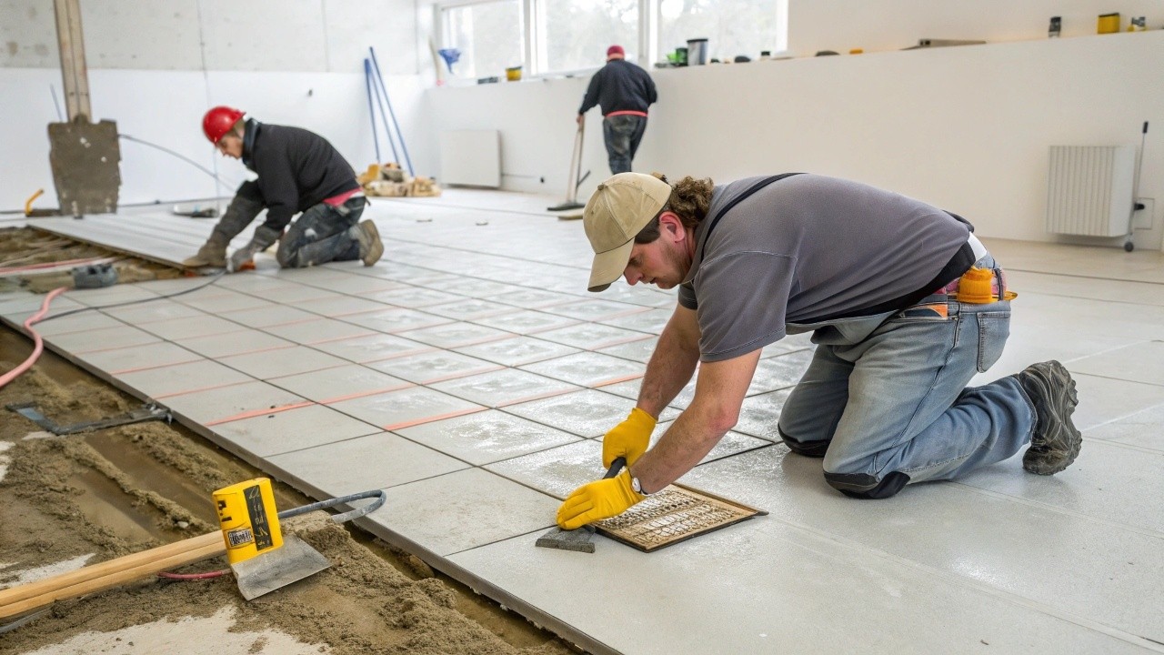 плитки на тёплый пол