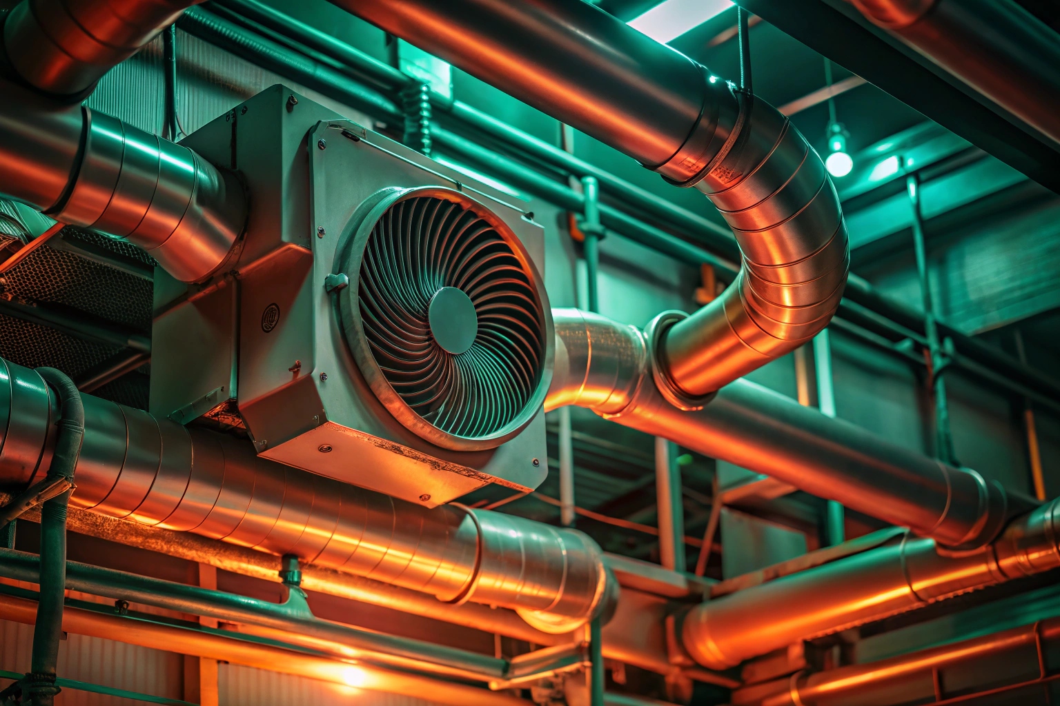 Монтаж систем вентиляции