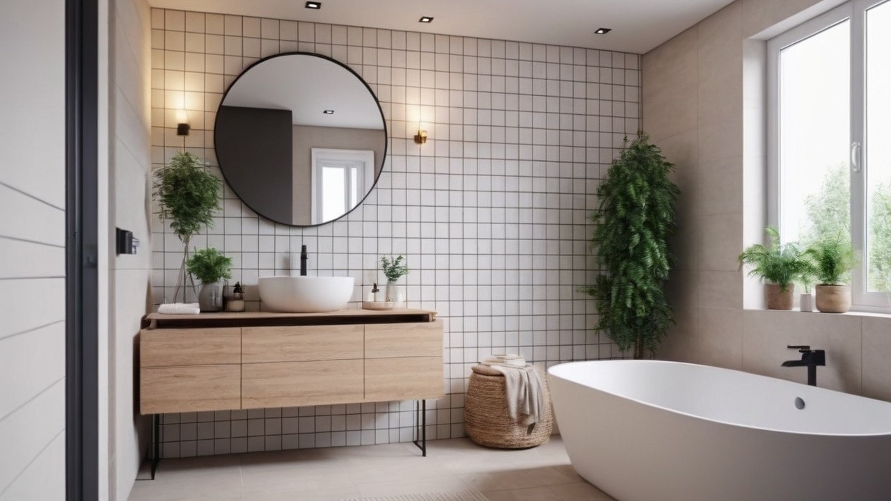 Как визуально увеличить пространство с помощью плитки