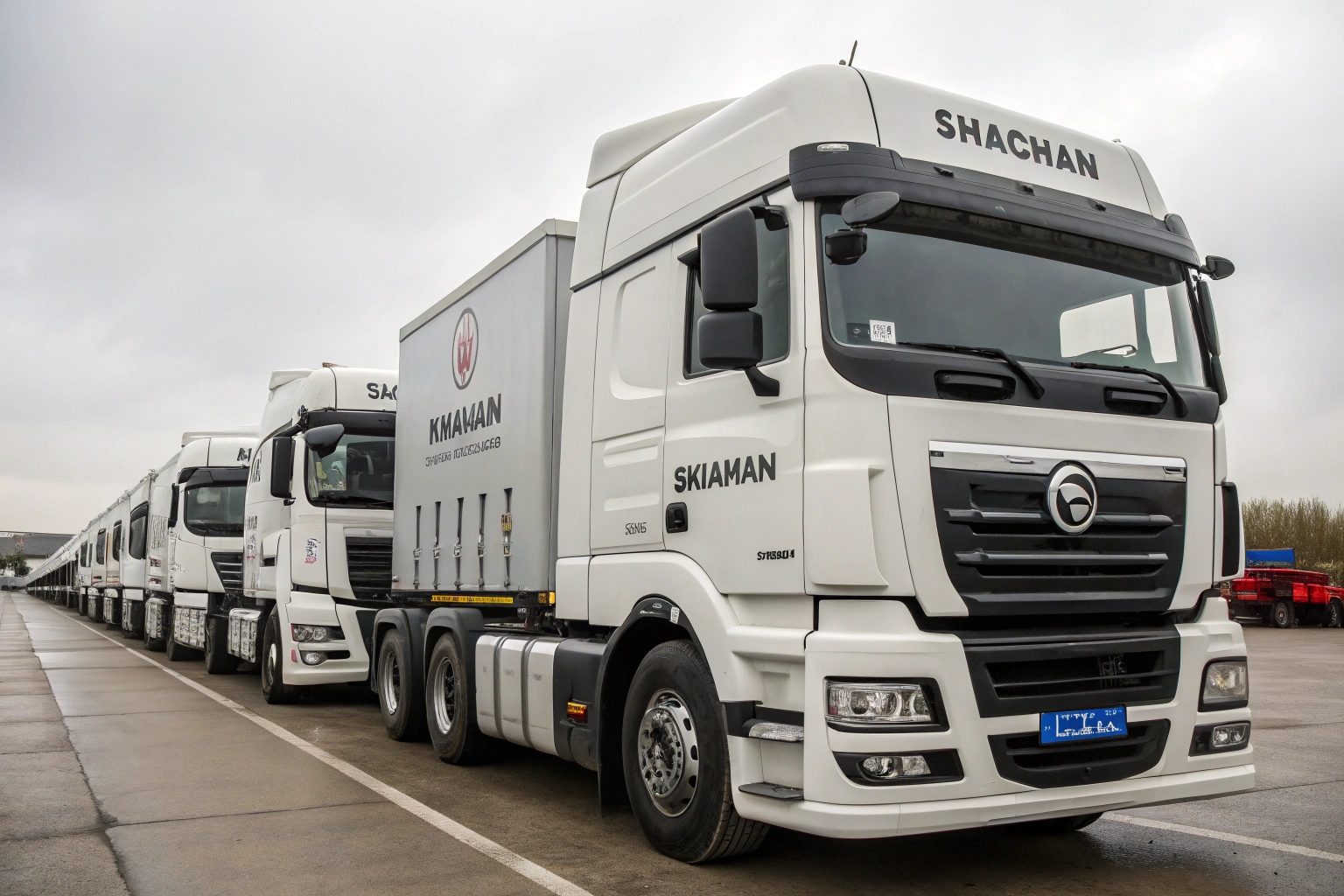 Регулярное техническое обслуживание седельных тягачей Shacman