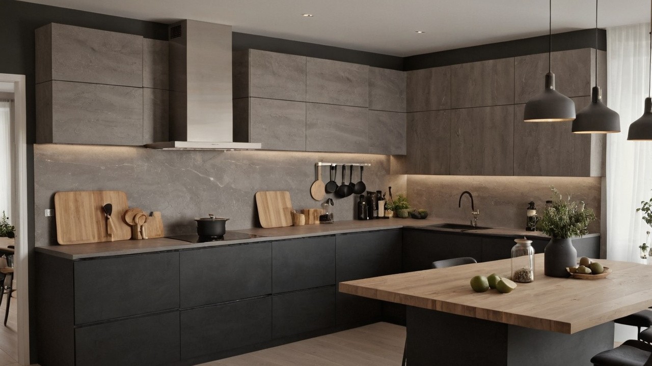 Особенности технологии укладки плитки на столешницу