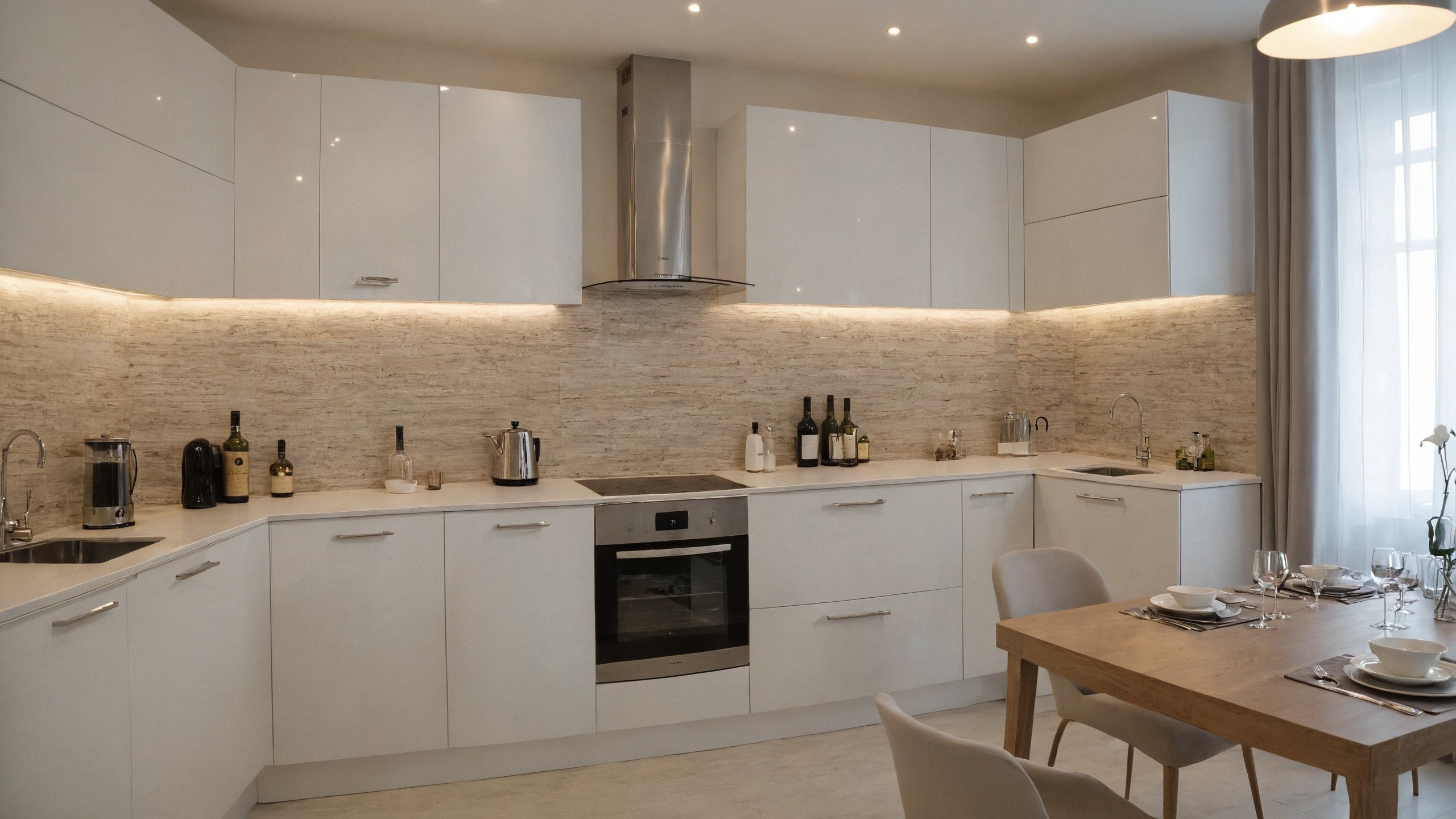 Преимущества использования керамической плитки на столешнице