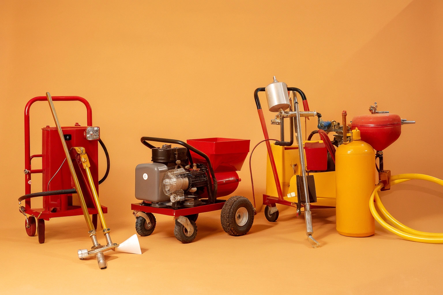 Разметочные машины и оборудование: виды, характеристики и применение