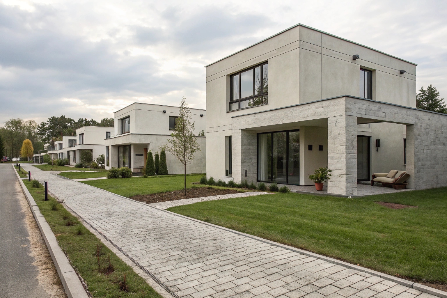 Готовые дома из газобетона и кирпича под ключ