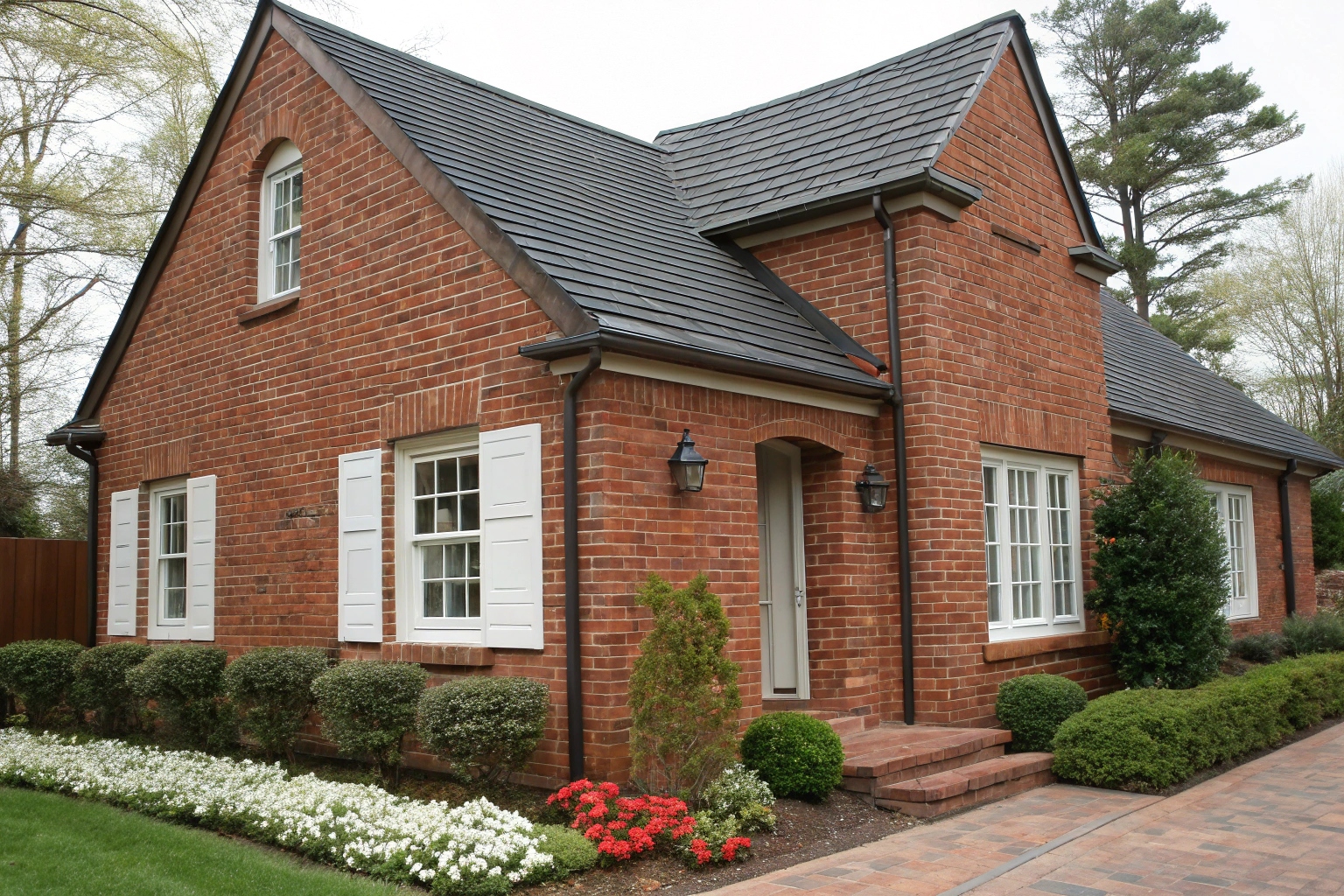 Готовые дома из газобетона и кирпича под ключ