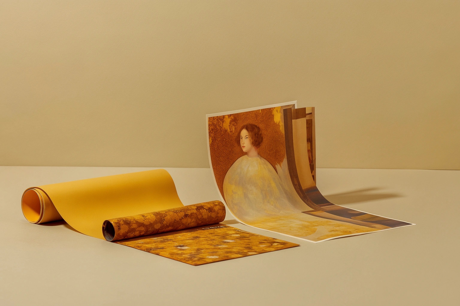 Обои, плитка и постеры с авторскими рисунками от известных художников – искусство в интерьере