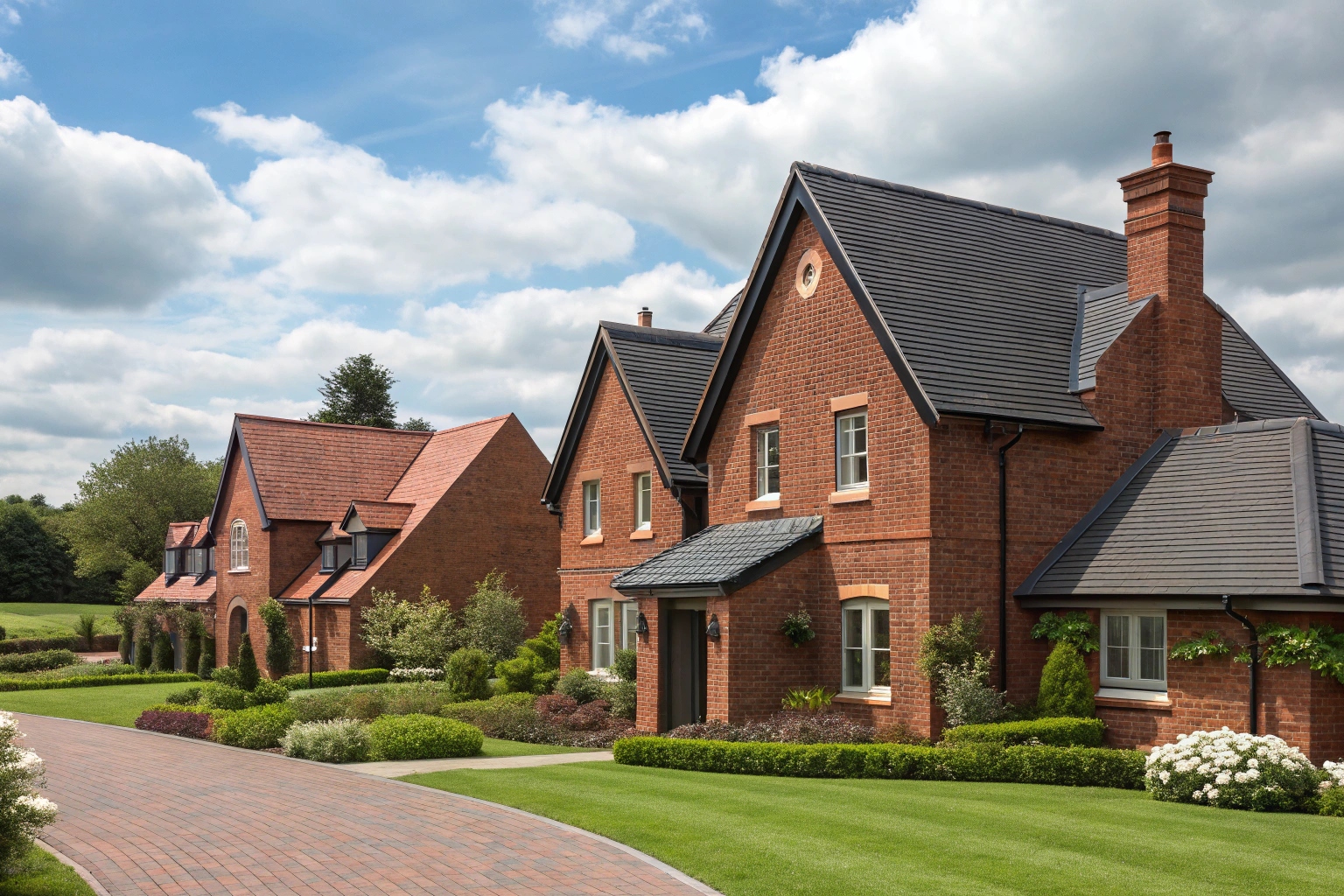 Готовые дома из газобетона и кирпича под ключ