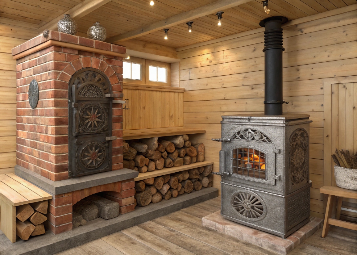 Печи для бани — виды, характеристики и советы по выбору