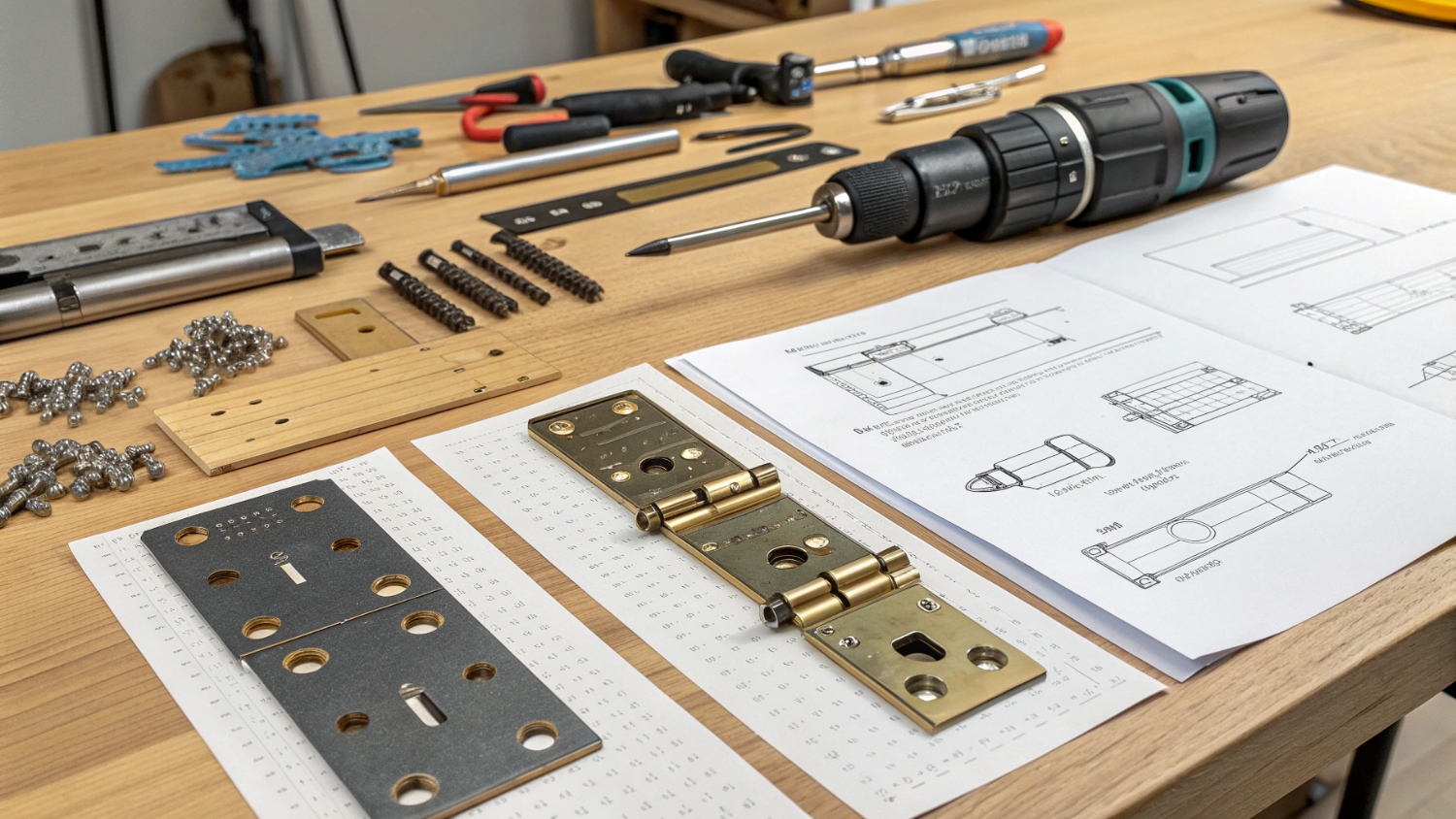 Шаблоны для врезки петель и замков: как выбрать и использовать