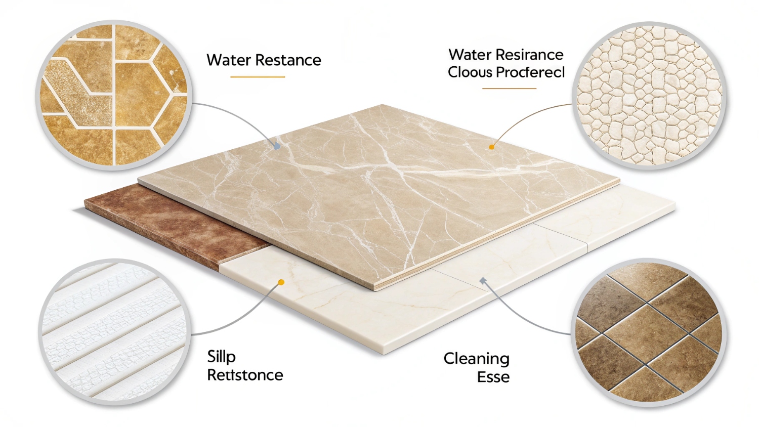 Технические характеристики и свойства керамической плитки