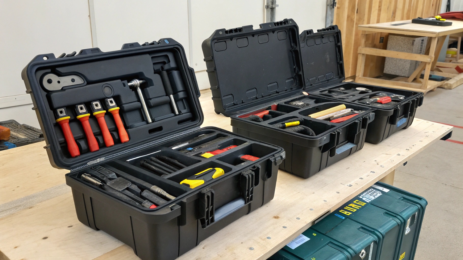 Кейсы из полиэтилена для строительного инструмента