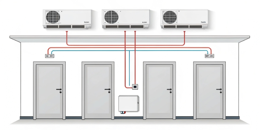 Сплит система на 3 комнаты. Как выбрать и установить