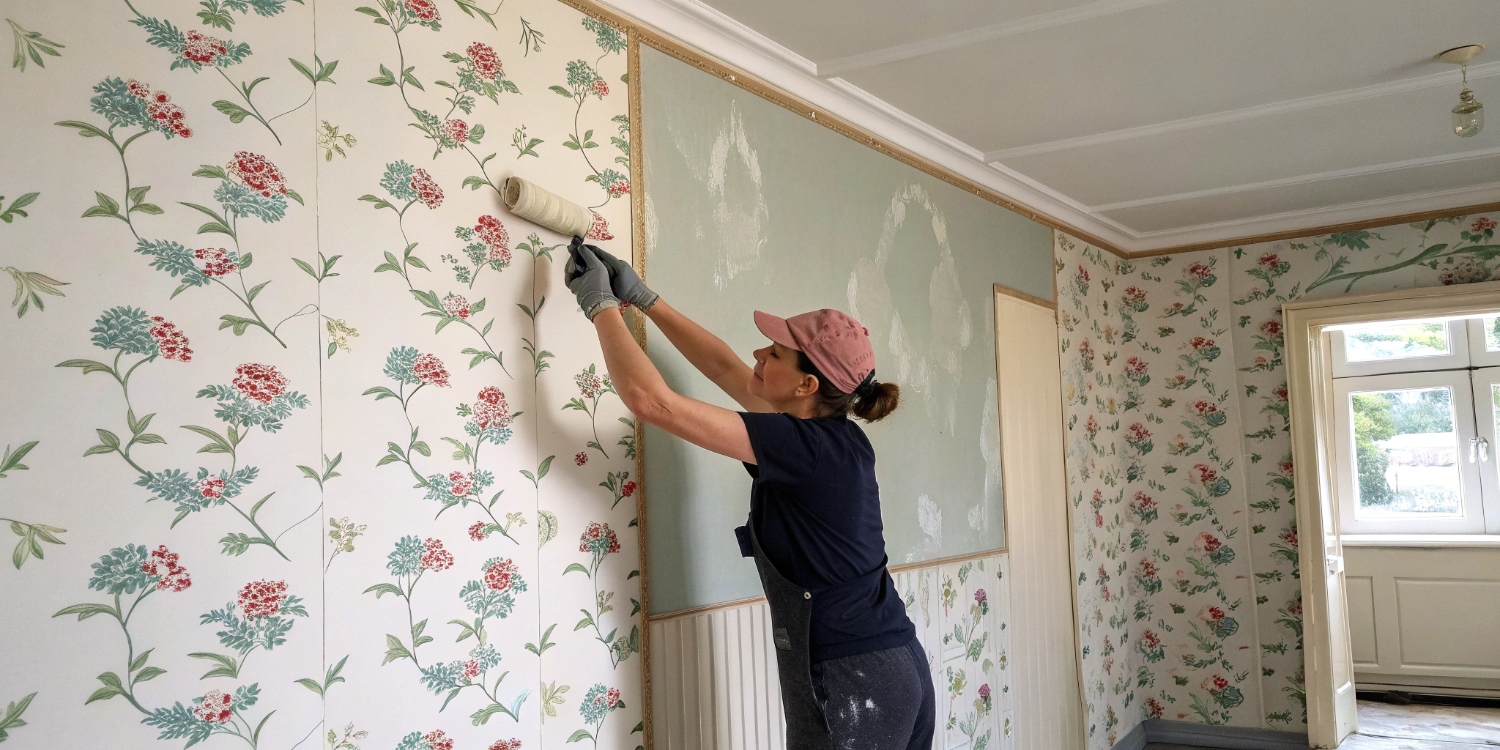 Поклейка обоев шаг за шагом