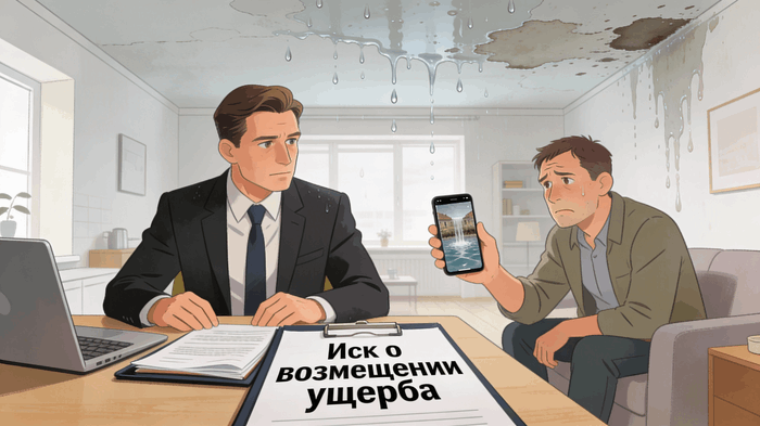 Взыскание ущерба при заливе квартиры: четкий план от А до Я