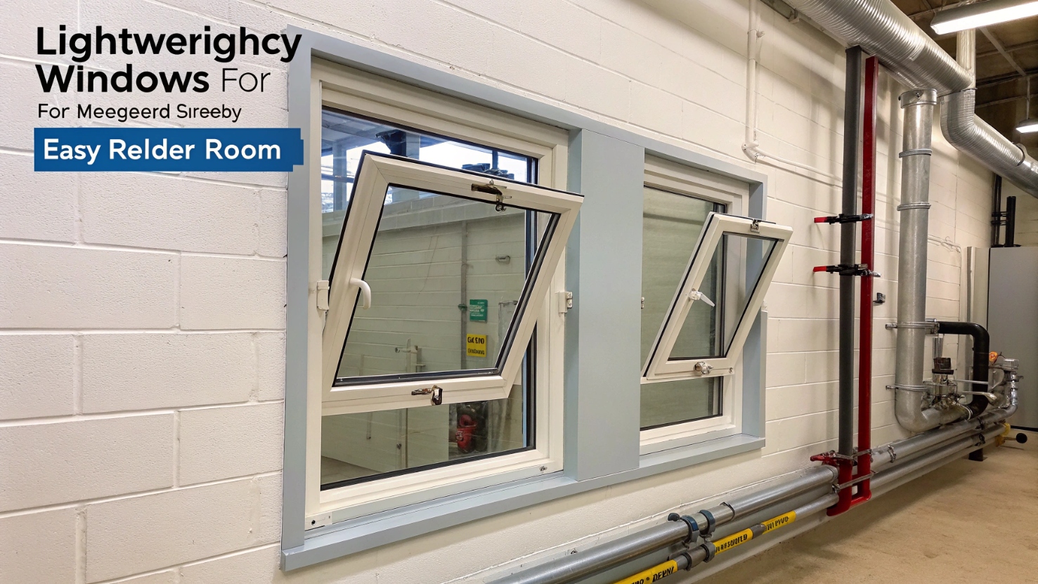 Легкосбрасываемые окна для котельной: особенности, преимущества и покупка