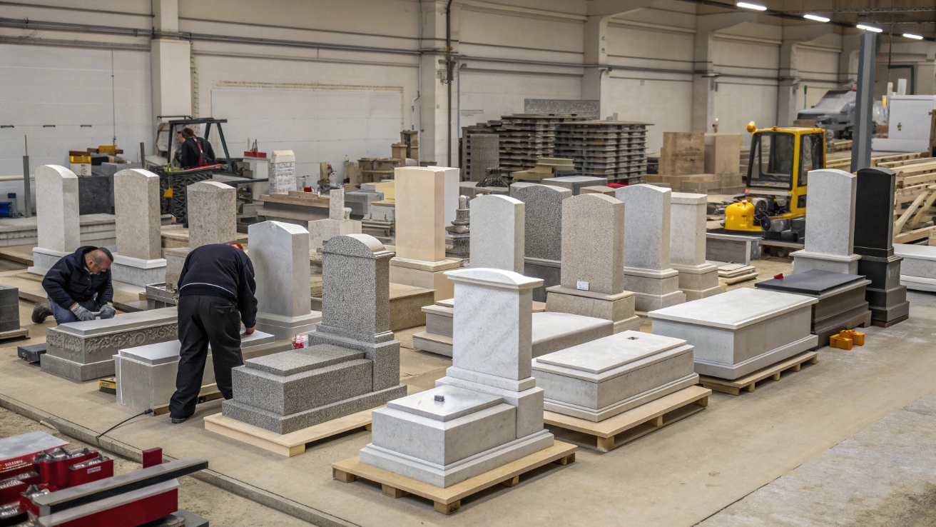 Памятники на могилу от компании Живые Камни: достойное прощание с близкими