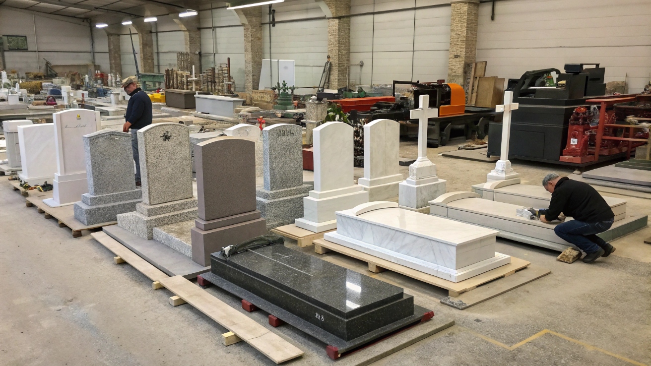 Памятники на могилу от компании Живые Камни: достойное прощание с близкими