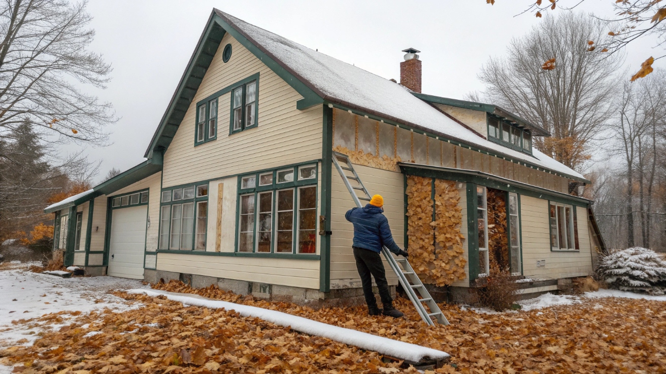 Как подготовить загородный дом к зиме