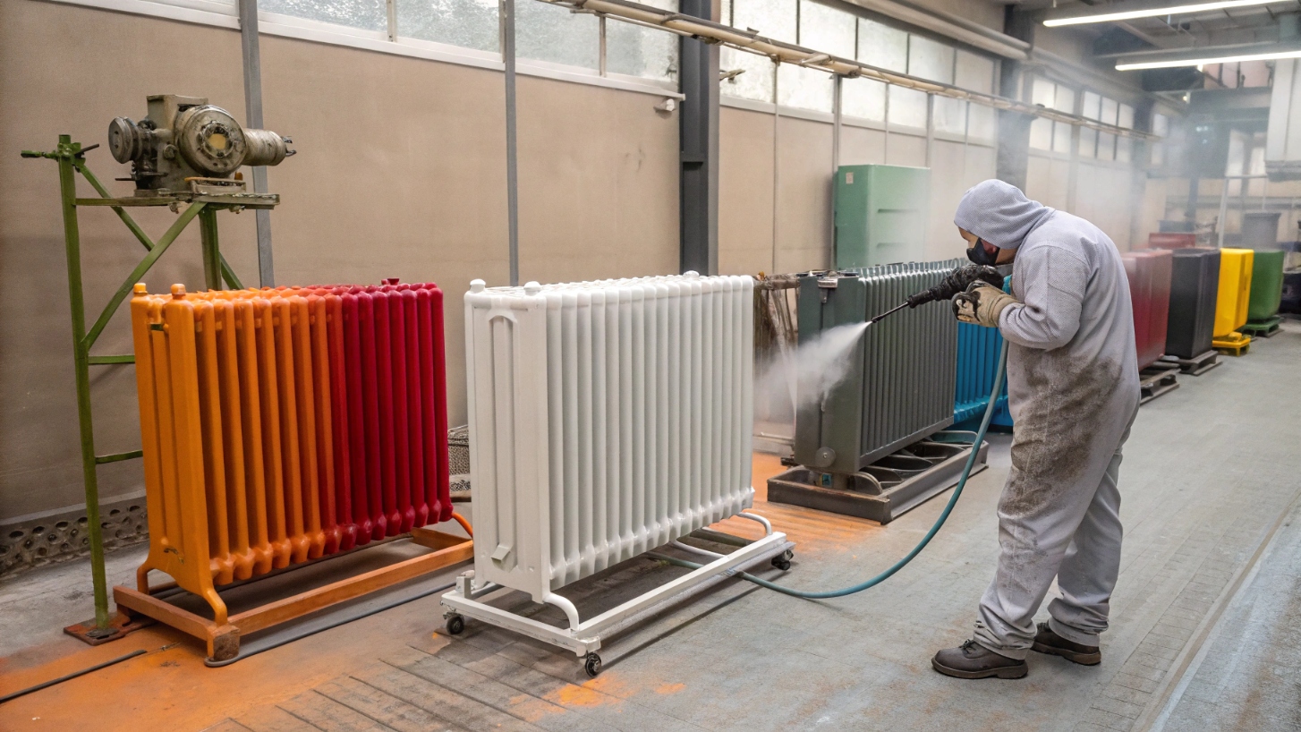 Порошковая покраска радиаторов отопления: преимущества, процесс и советы