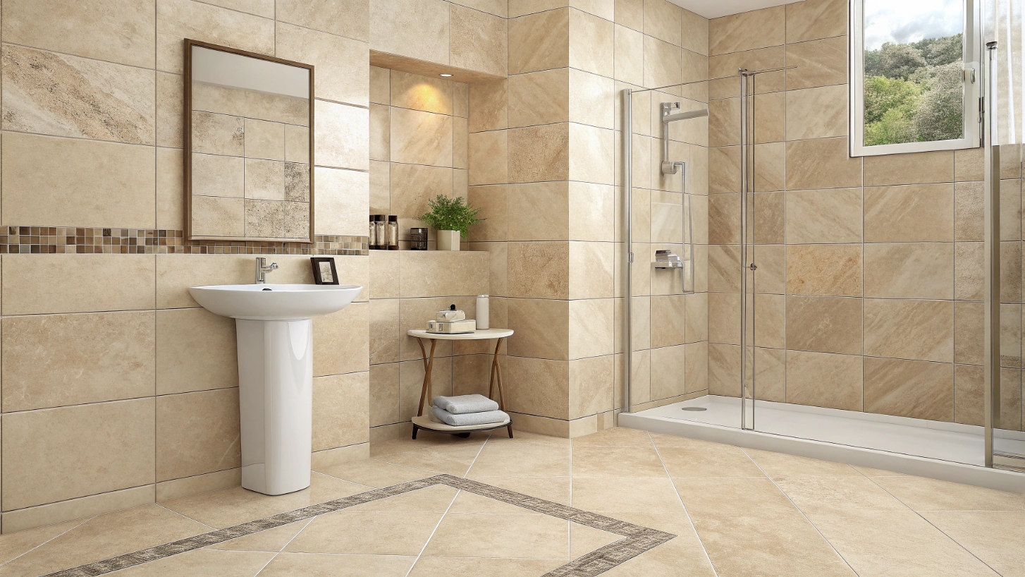 Бежевая плитка в 2026 году: универсальное решение и актуальный тренд