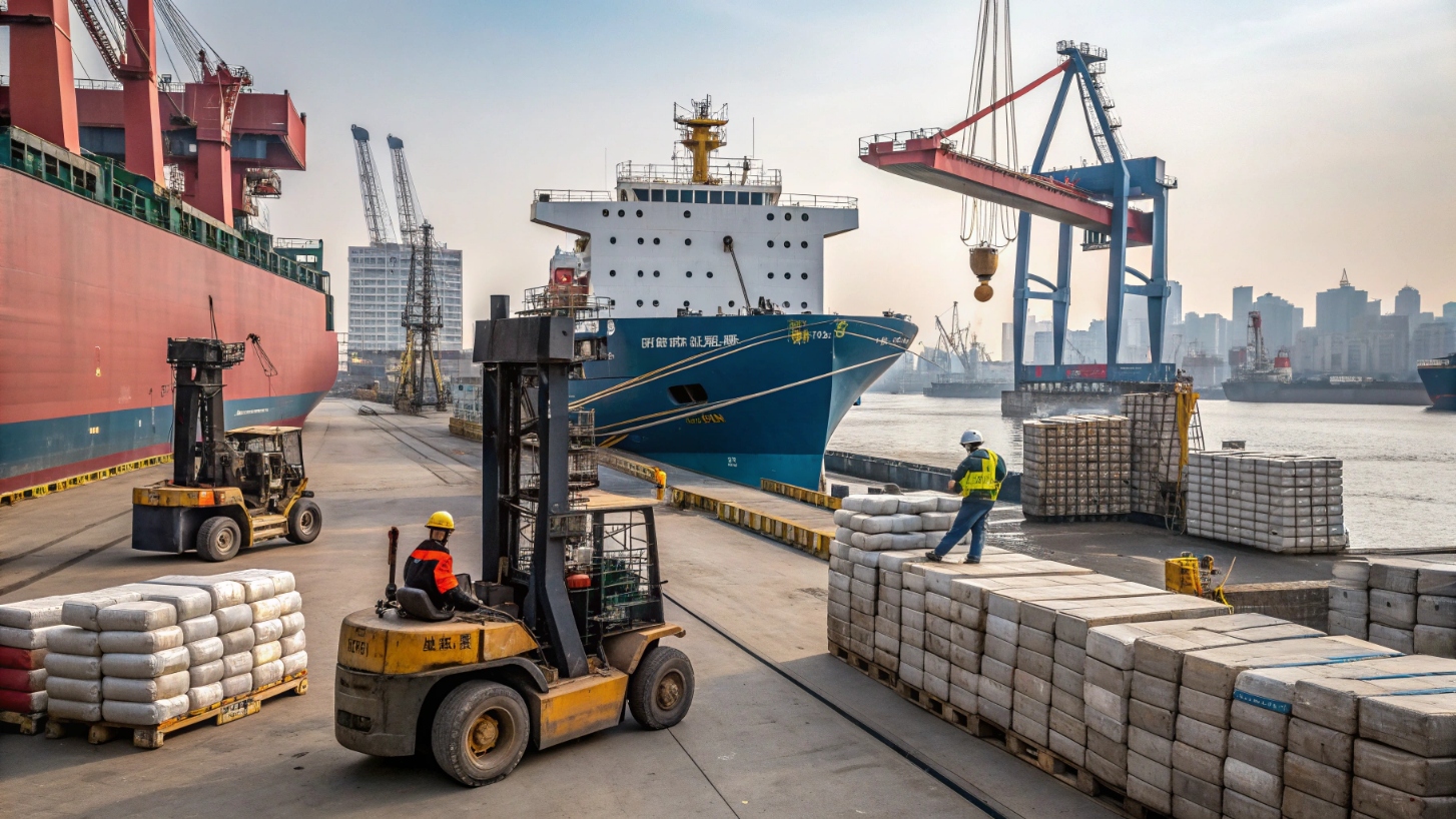 Схема реализации кейса с импортом ламината и смесей для ремонта офисов.