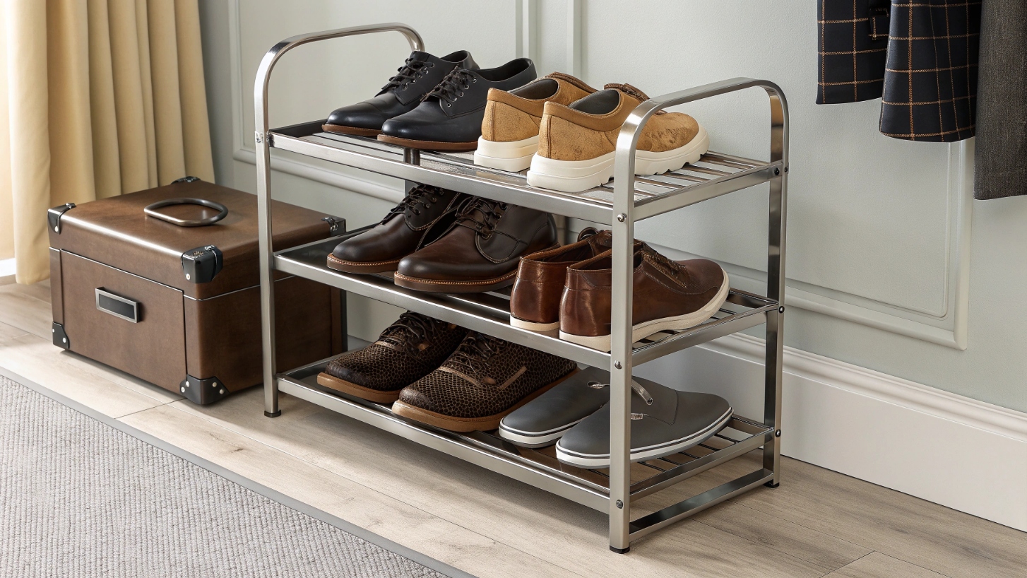 Преимущества металлических обувниц перед другими материалами