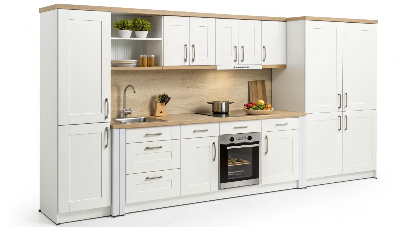 Как выбрать кухонный гарнитур для маленькой кухни: советы по экономии пространства и визуальному расширению