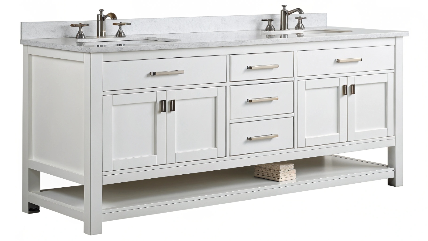 Напольная или подвесная тумба для ванной: что практичнее в повседневной жизни