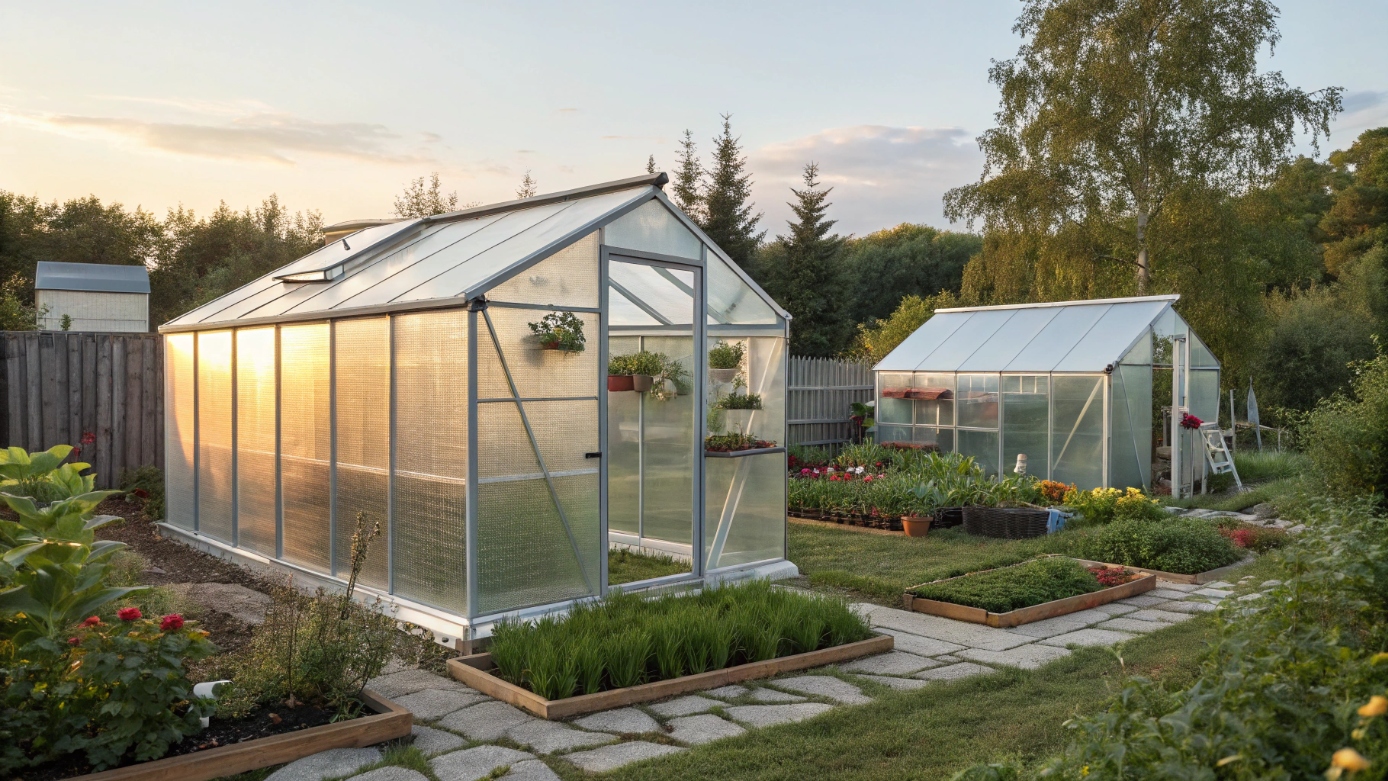 Как правильно выбрать готовые теплицы из поликарбоната для дачи