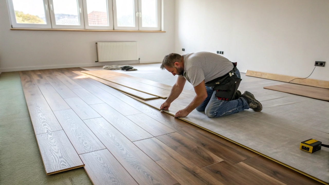 Укладка ламината в Москве и Московской области – компания РемонтСтрой