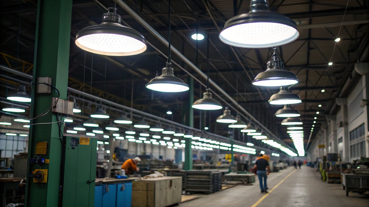 Промышленные светодиодные светильники — выбор для эффективного освещения