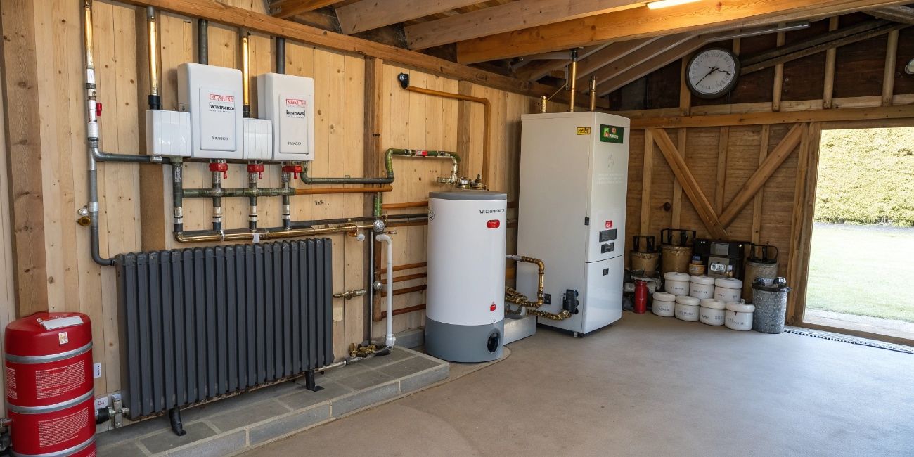 Отопление и водоснабжение для загородных домов — ключевые решения