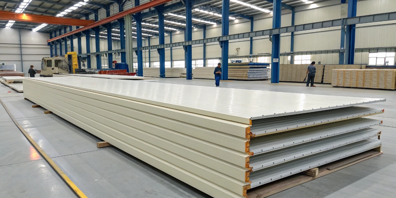 Сэндвич панели от производителя с гарантией 25 лет и поставкой под проект