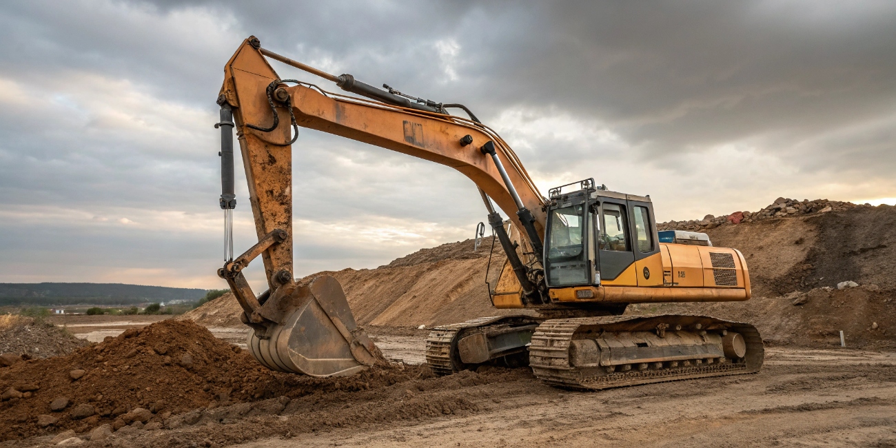 Почасовая аренда экскаватора для земляных работ — выгодное решение для строительства