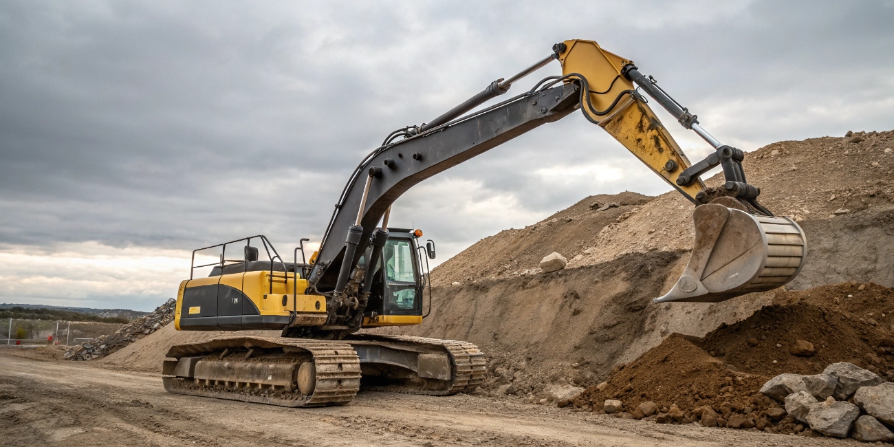 Почасовая аренда экскаватора для земляных работ — выгодное решение для строительства