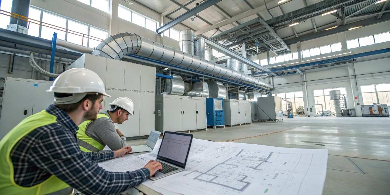 Проектирование промышленной вентиляции: особенности и этапы