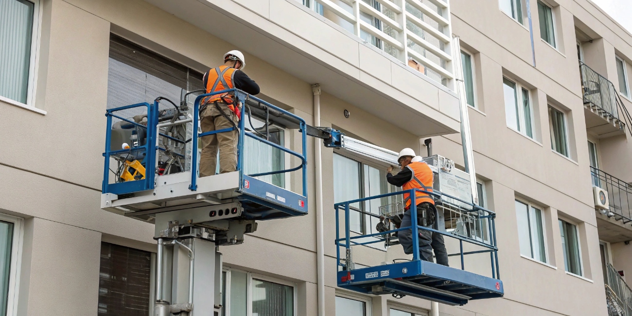 Почему в 2026 году строители всё чаще выбирают фасадные подъемники вместо лесов: реальные цифры по времени и деньгам