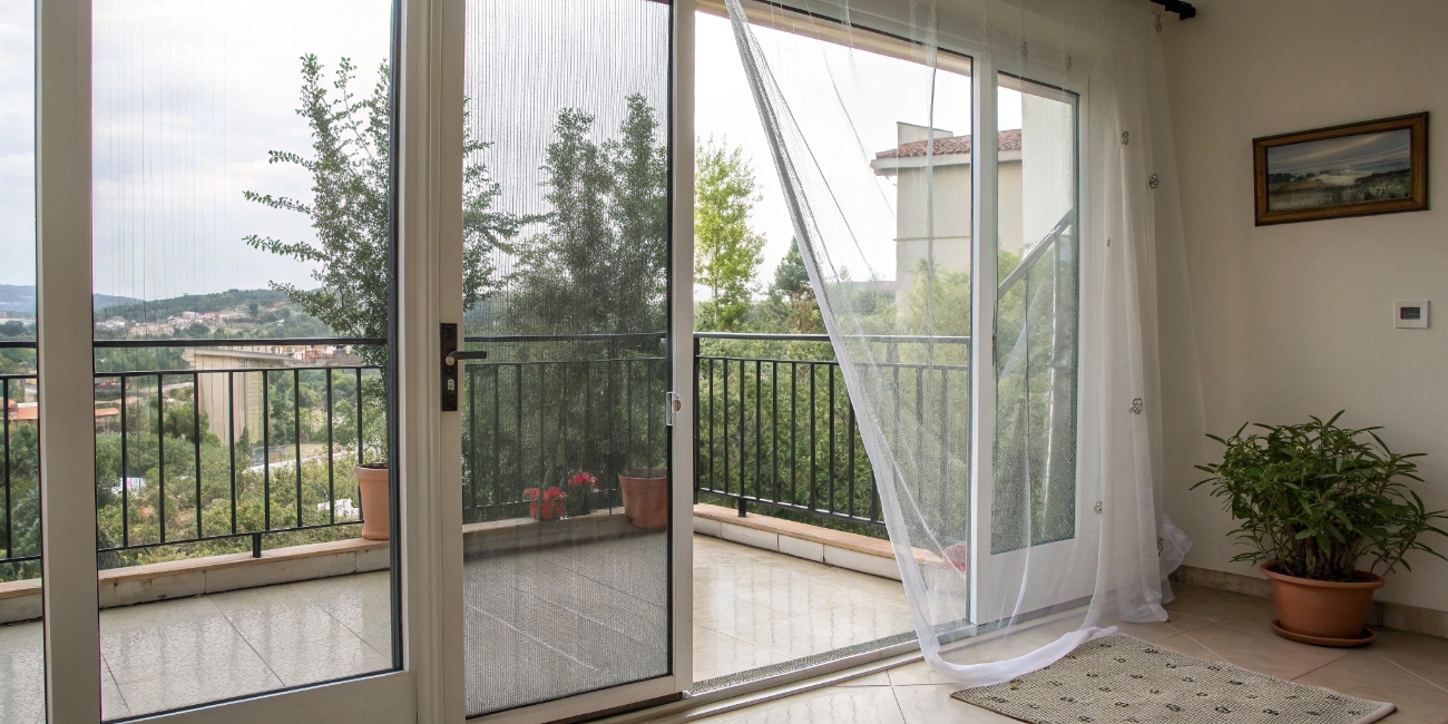 Товары для дома с доставкой: как правильно заказать и установить москитную сетку на балконную дверь, чтобы она служила долго и не мешала проходу