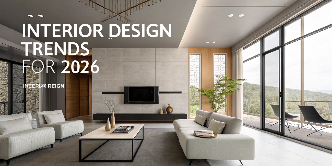 Тренды дизайна интерьера 2026: как создать уютный и современный дом