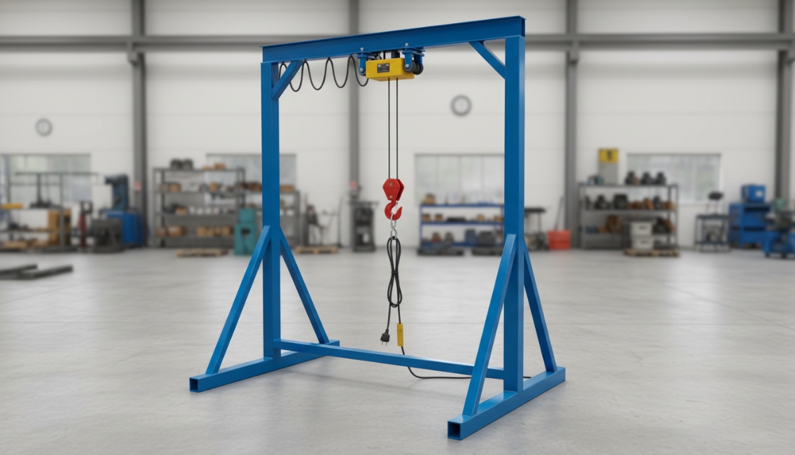 Консоли, треноги и рамы: выбор опорных конструкций для мини-кранов