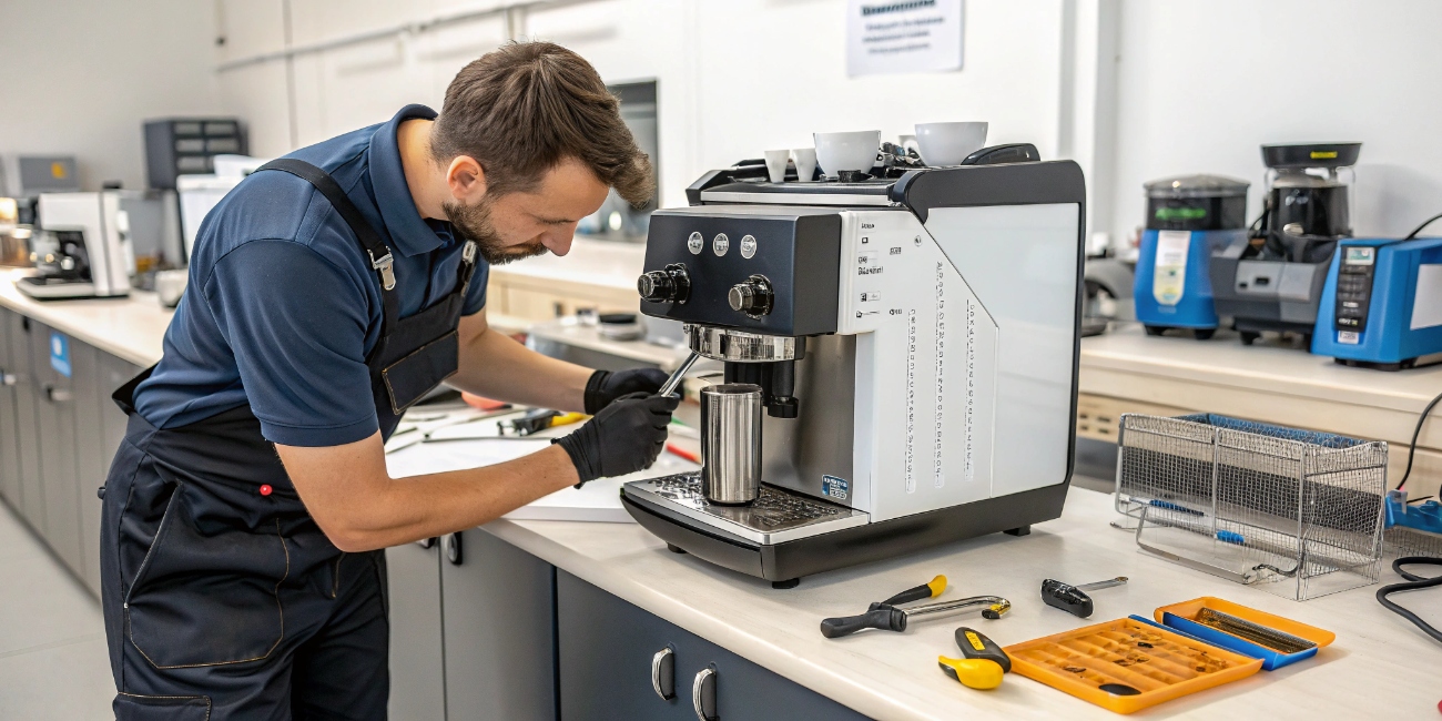 Ремонт кофемашины в сервис-центре — диагностика, сроки и гарантия качества