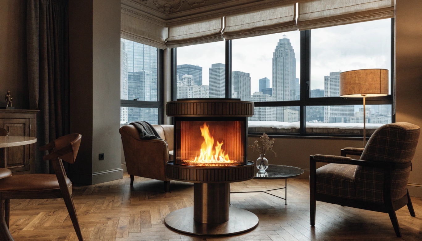 Электрический очаг в городской квартире: как создать уютный интерьер без дымохода и сложного монтажа