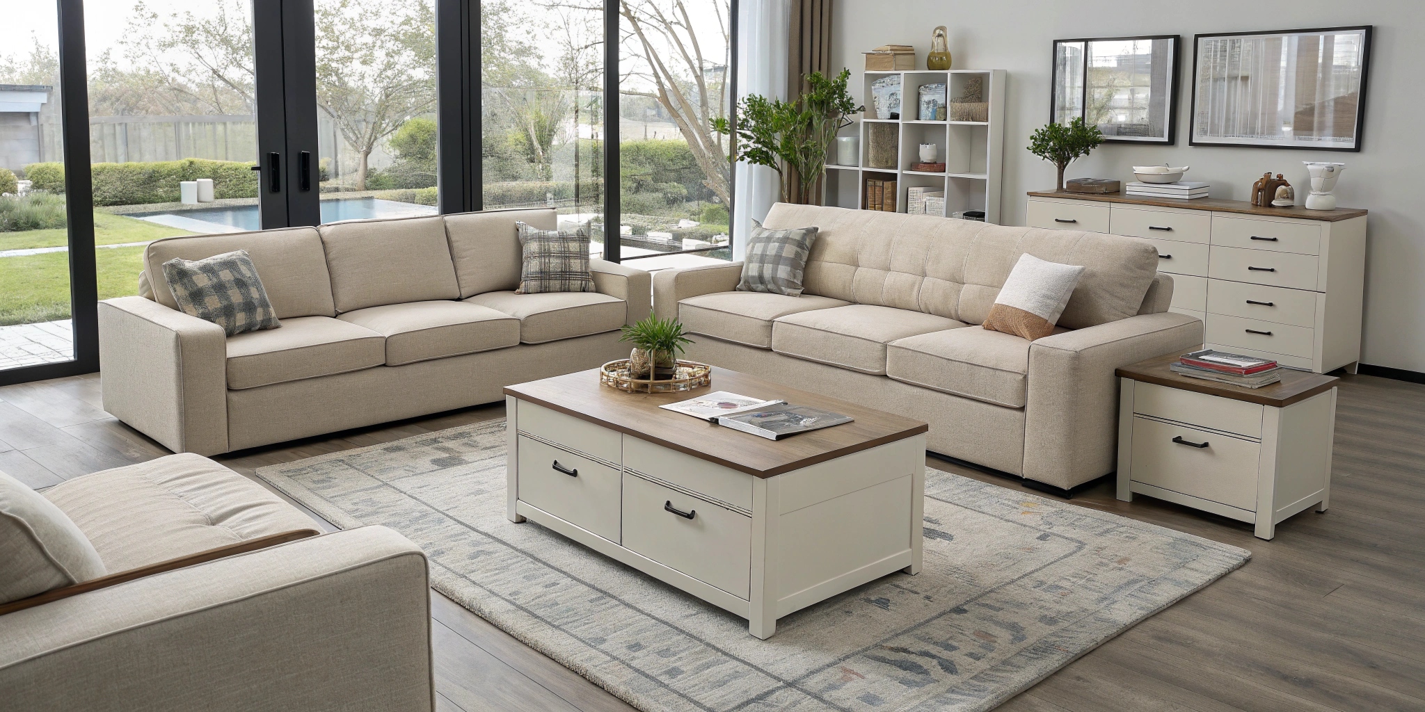 Модульная мебель для гостиной: гибкость, функциональность и стиль современного дома.