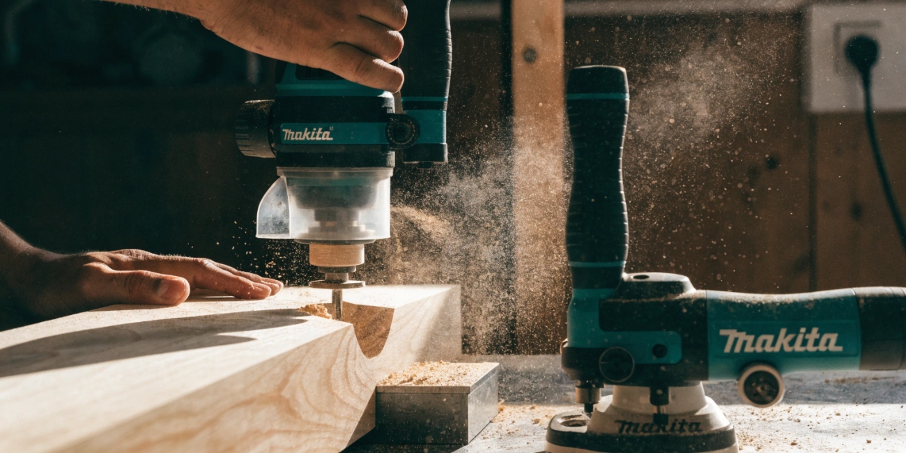 Фрезеры Makita для точной обработки древесины