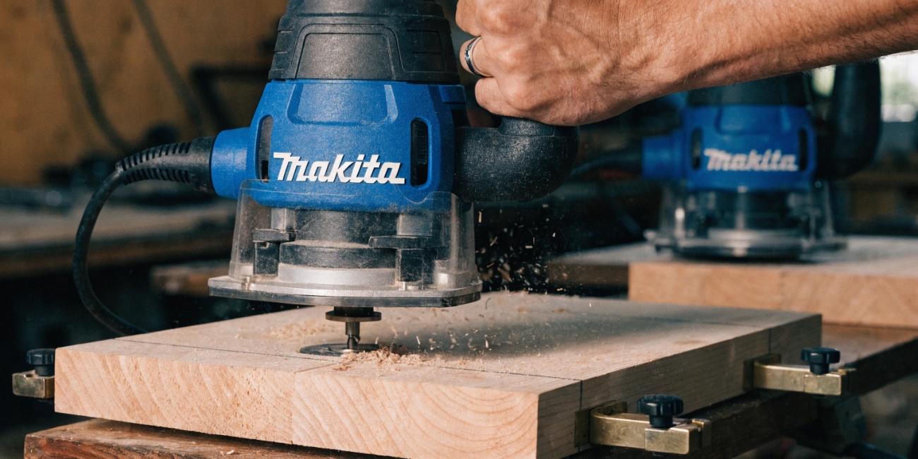Фрезеры Makita для точной обработки древесины